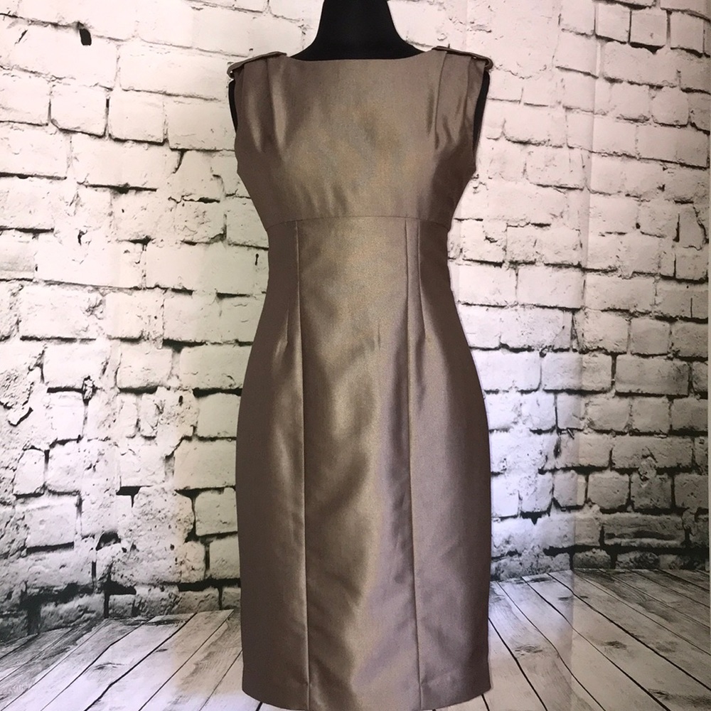🎉Calvin Klein taupe cocktail dress